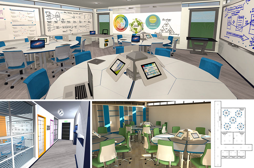 3D Concepts for interactive learning environment