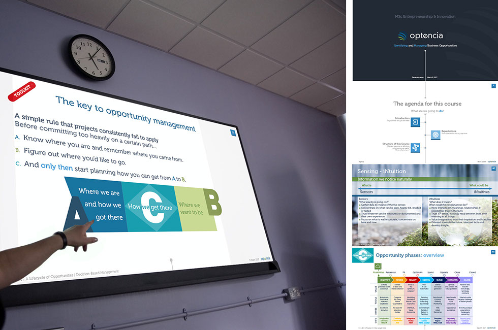 Graphiqa Powerpoint design for educational purposes